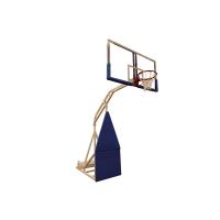 Стойка баскетбольная мобильная складная с гидравлическим механизмом, массовая, вынос 3,25 м