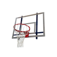 Баскетбольный щит тренировочный 1200х900 мм, оргстекло 10 мм, с креплением к стене