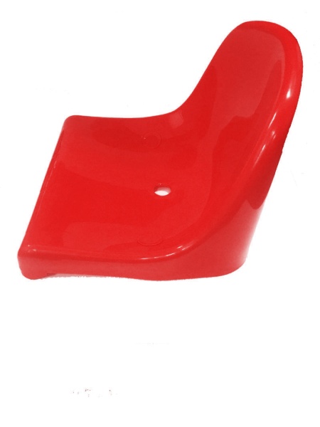 Сиденье пластиковое Лужники красное фото