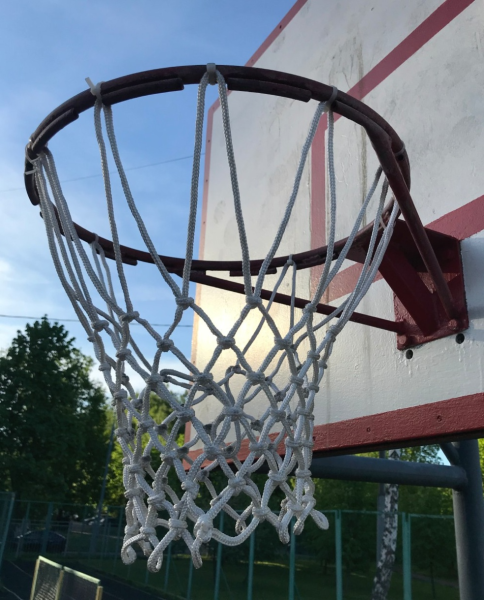 Баскетбольная сетка для кольца d=6 мм фото